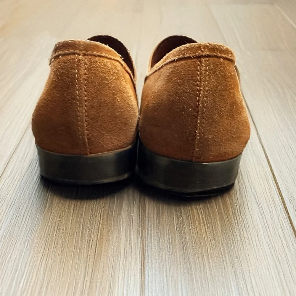 Tod's Brown Suede Loafers UK10
